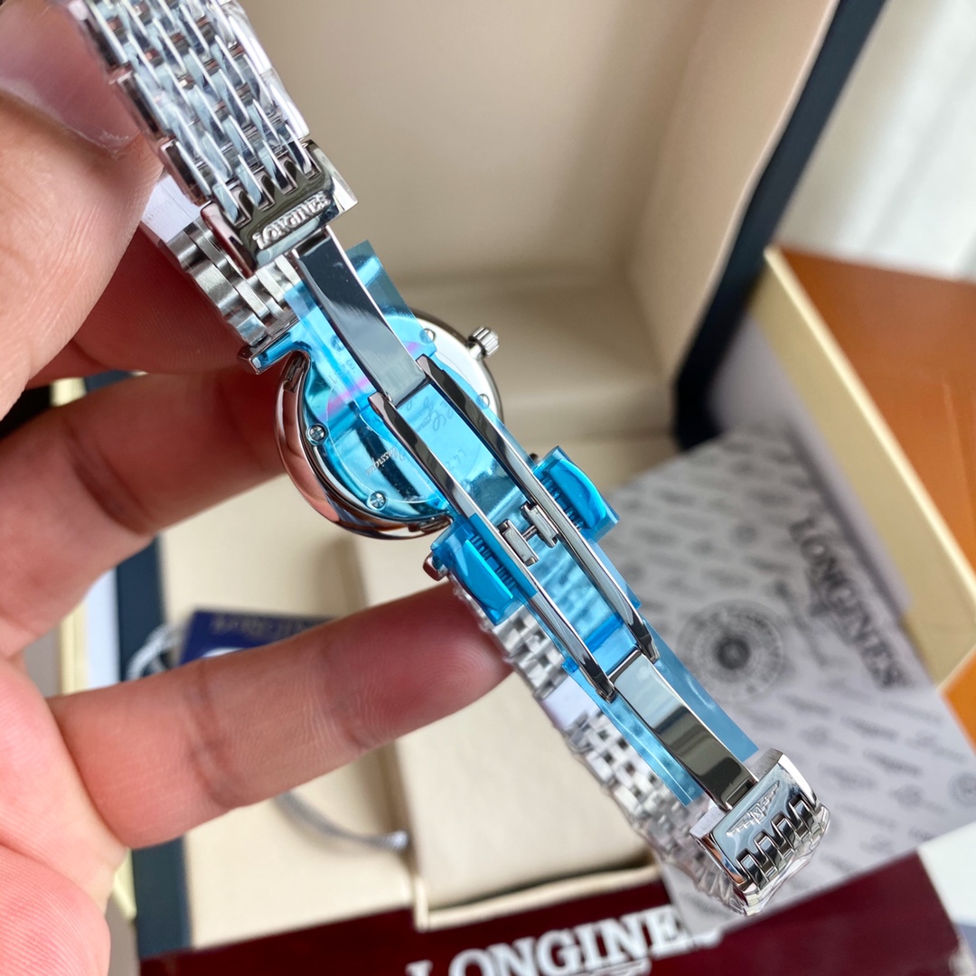 浪琴 嘉岚系列 石英腕表包,女,手表 9