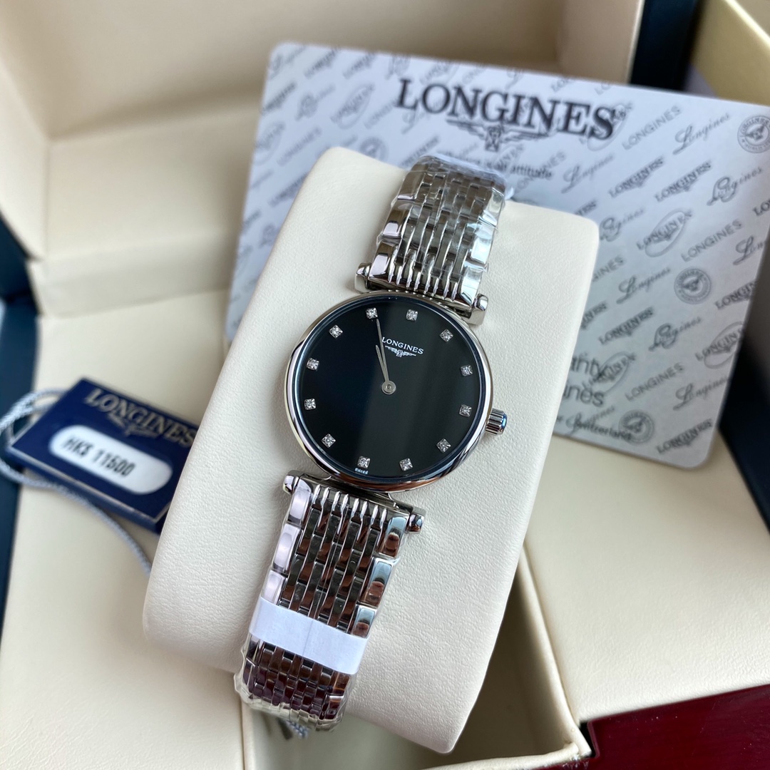 浪琴 嘉岚系列 石英腕表包,女,手表 4