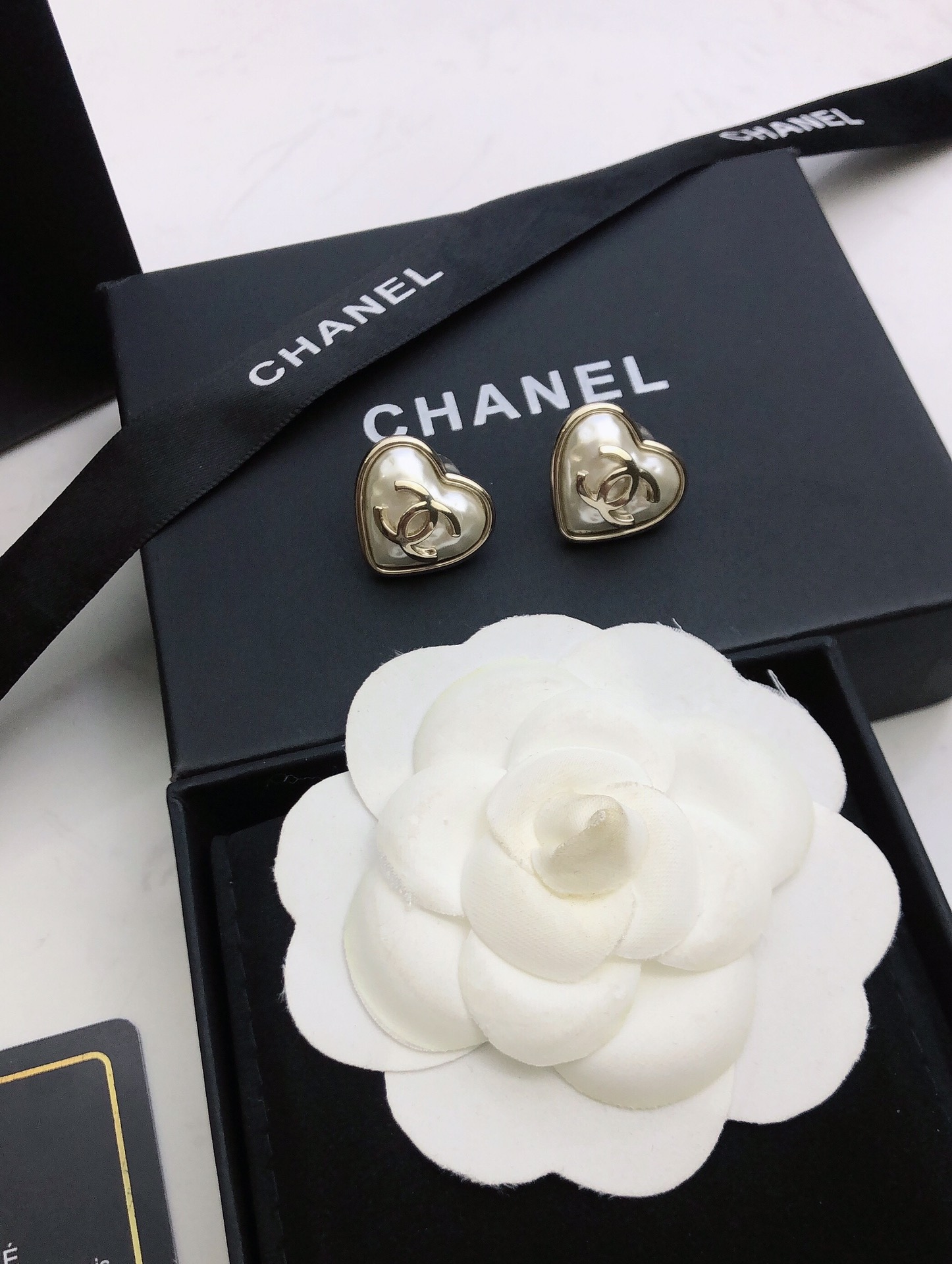 Buy First Copy Replica
 Chanel Jewelry Earring 2023 Luxury Replicas
 White