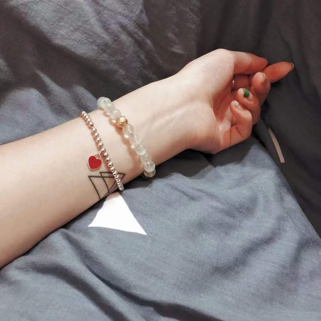 Tiffany & Co. Tiffany & Co./蒂芙尼红色双心珐琅手链