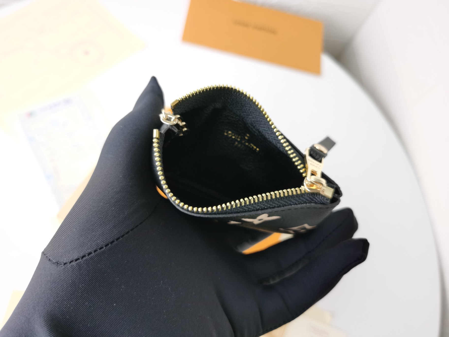 ルイ・ヴィトン Damier 帆布小皮包 - コンパクトで便利なデザイン