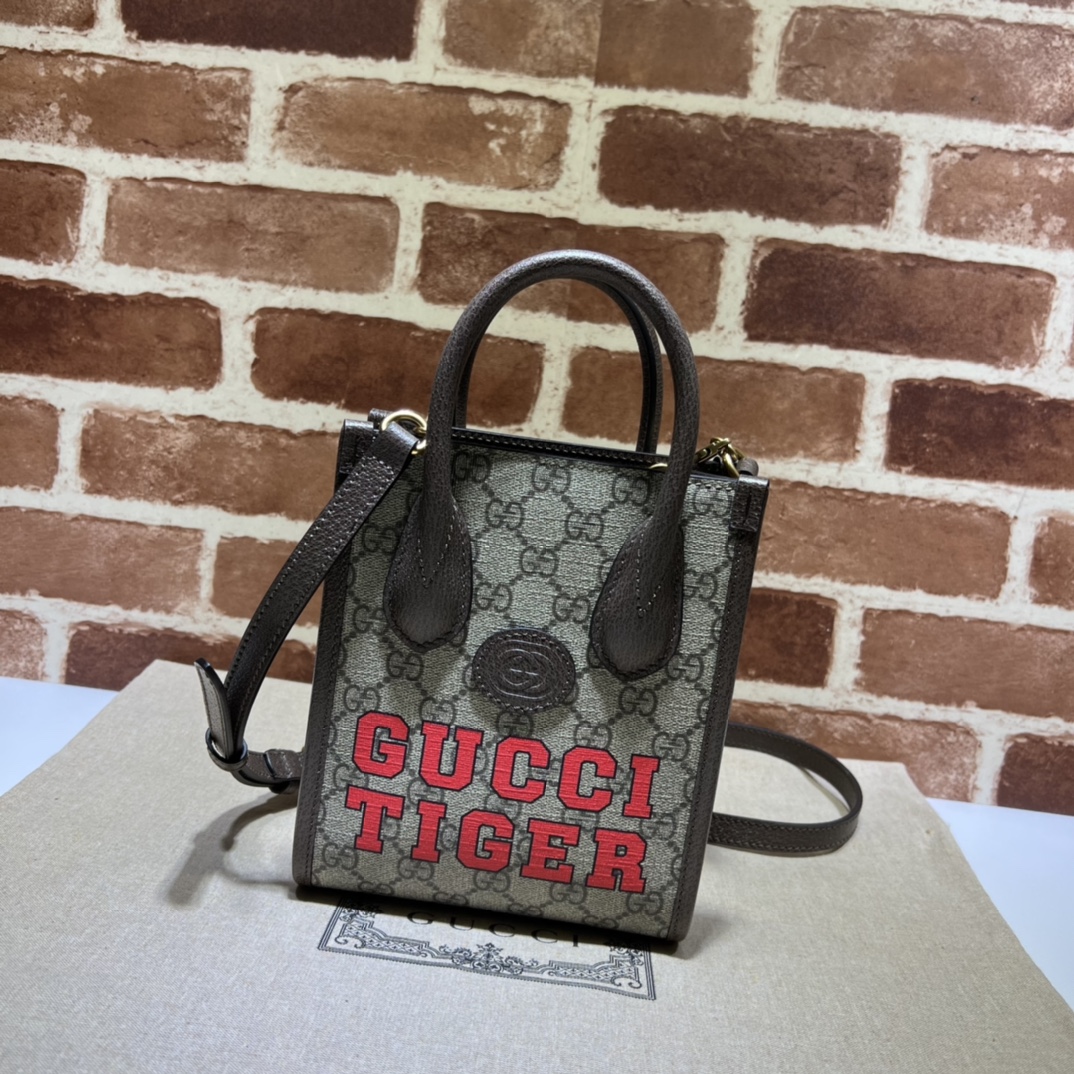 GUCCI古驰中国新年系列迷你托特包671623
