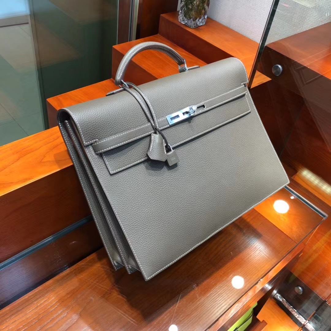 Hermes Kelly Etoupe 38cm business