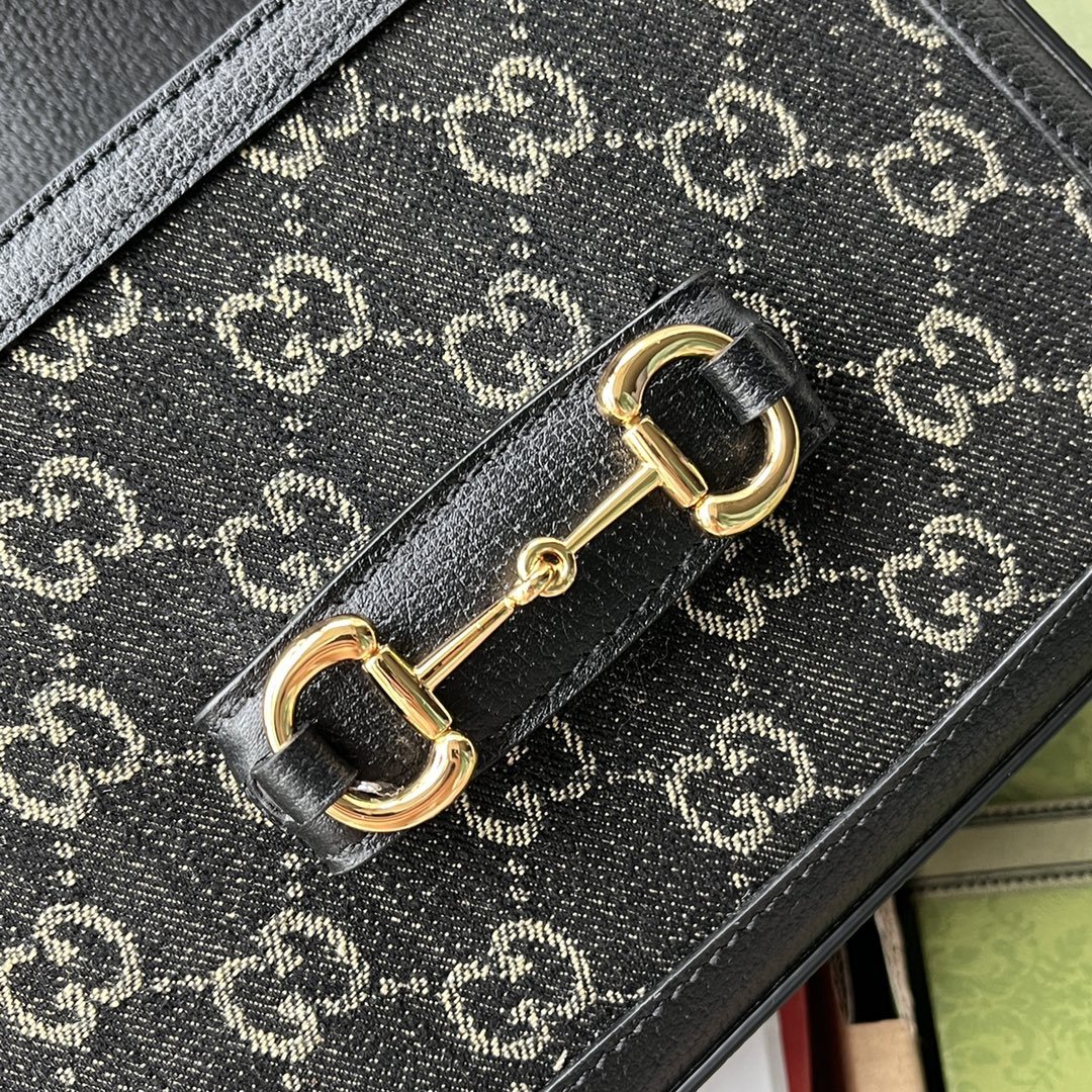 原厂皮配Cdfmall三亚免税店手提袋Gucc1955HorsebitBag!经典的马衔扣+Monogr