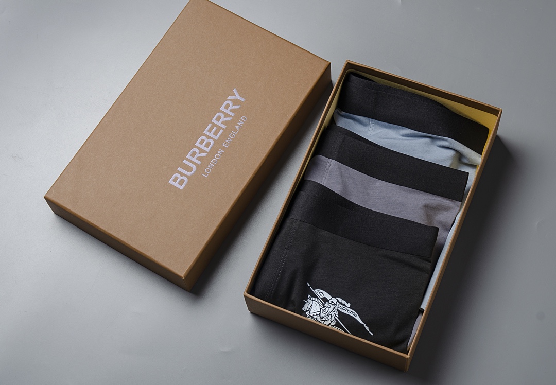 Nueva colaboración bur x supreme: calzoncillos tipo bóxer para hombre, modal de lyocell de 50 hilos de primera calidad,…