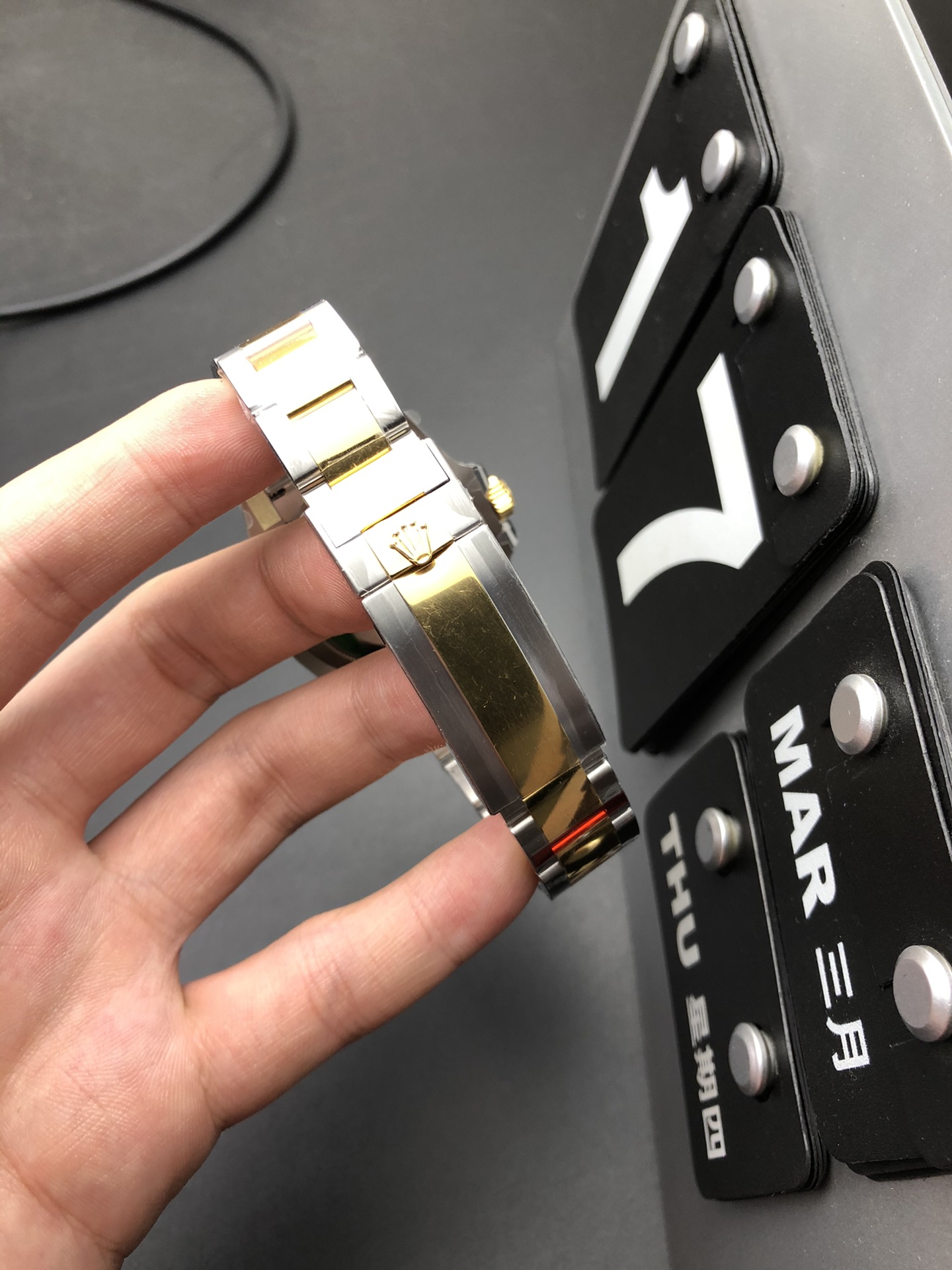 Rolex 3135间金蓝鬼
