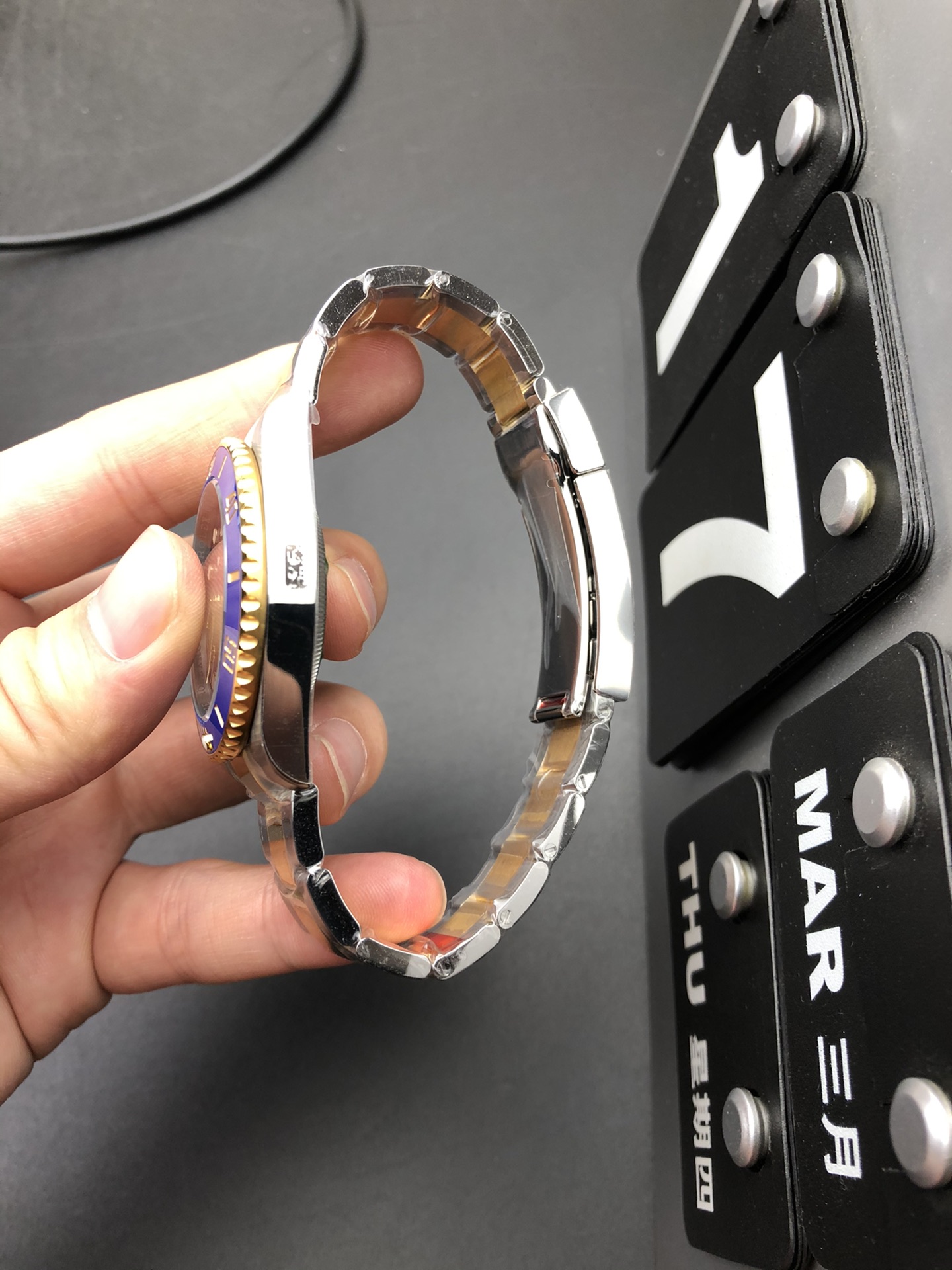 Rolex 3135间金蓝鬼