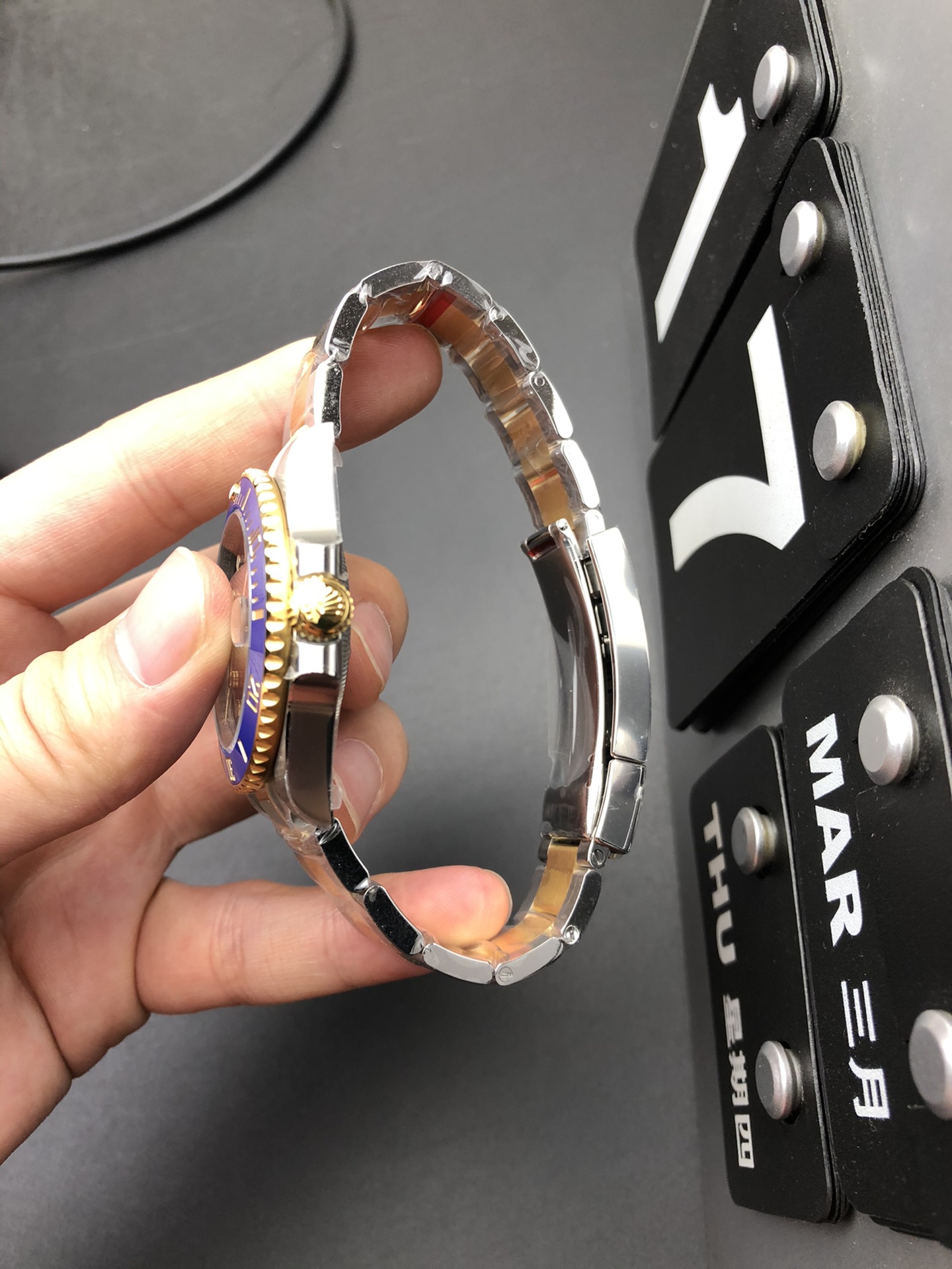 Rolex 3135间金蓝鬼