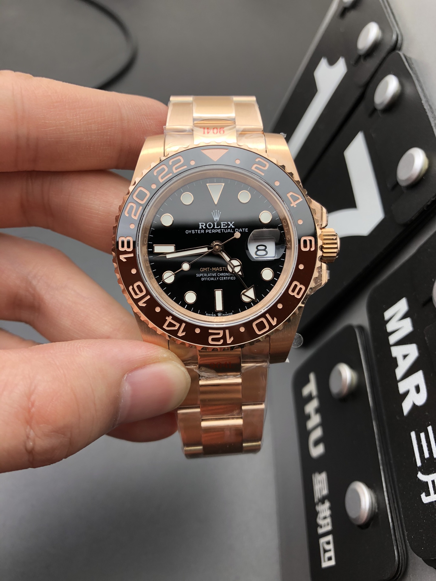 Rolex 玫瑰金格林尼治