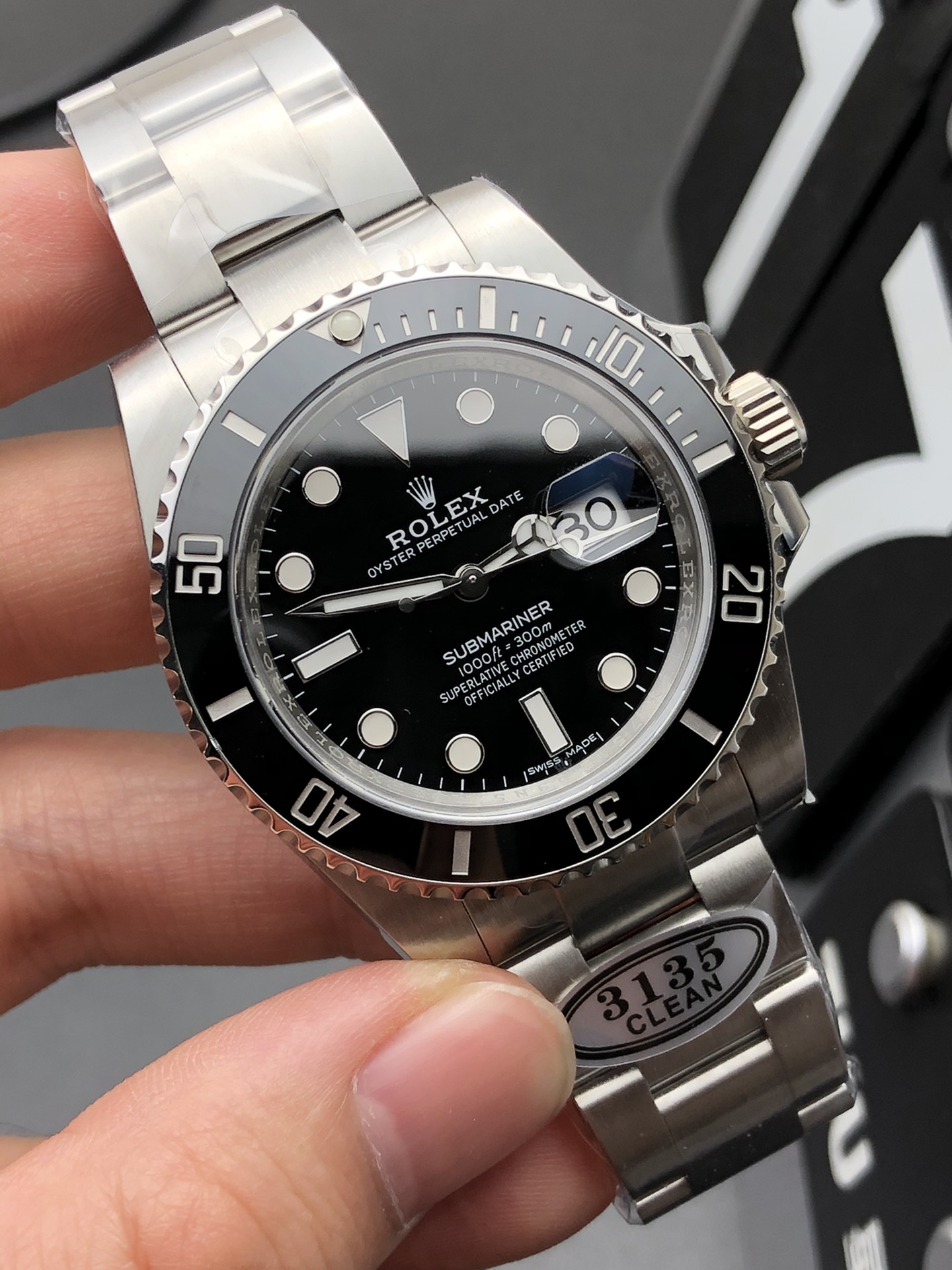 Rolex 3135黑鬼