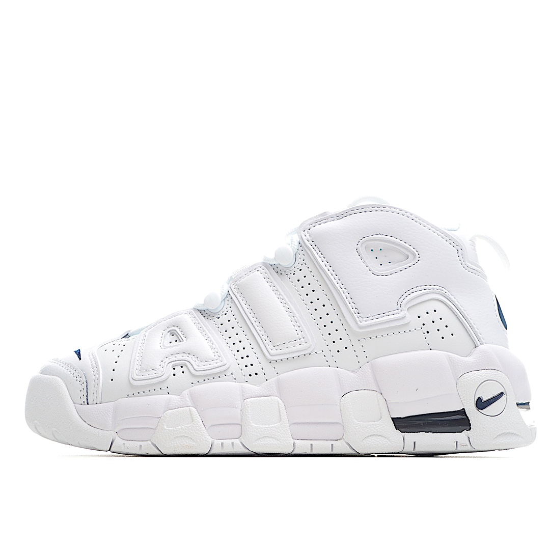 I0 公司级 Nike Air More Uptempo OG耐克 皮蓬全掌气垫篮球鞋原楦原档案开发版型采用一致牛培革鞋面材质市面最为修正全掌真气垫模具可视全掌透明中底气垫