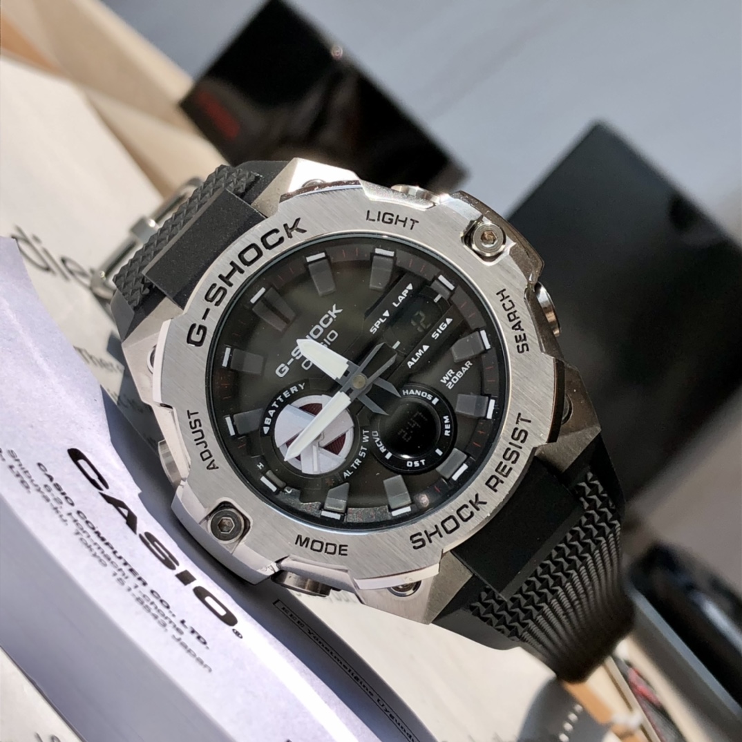 p230 卡西欧 CASIO 王一博同款gshock钢铁之心GST-B400