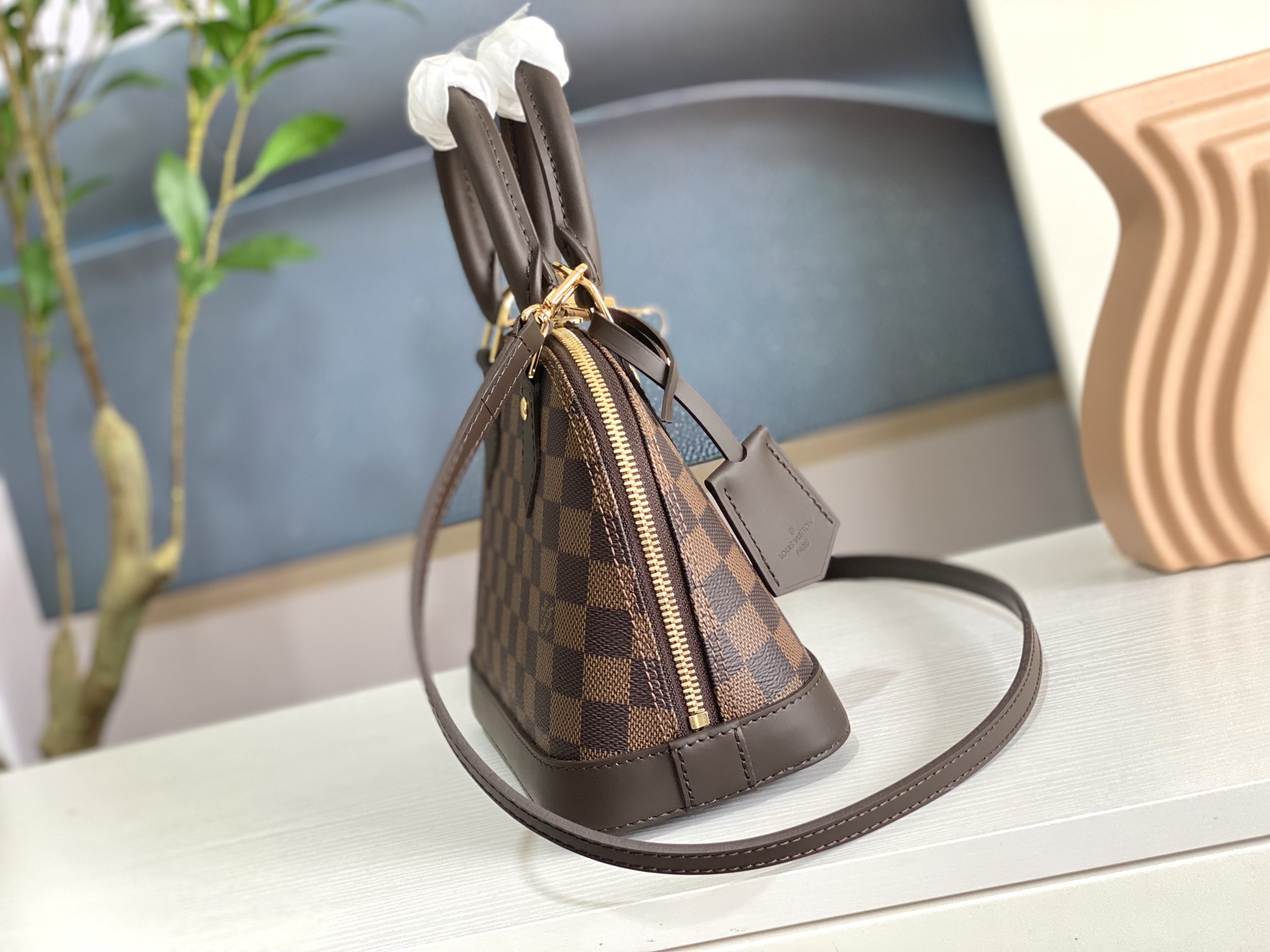 路易威登 Louis Vuitton 高定典藏经典高奢皮具手袋托特包斜挎包女包 #1910D273 2