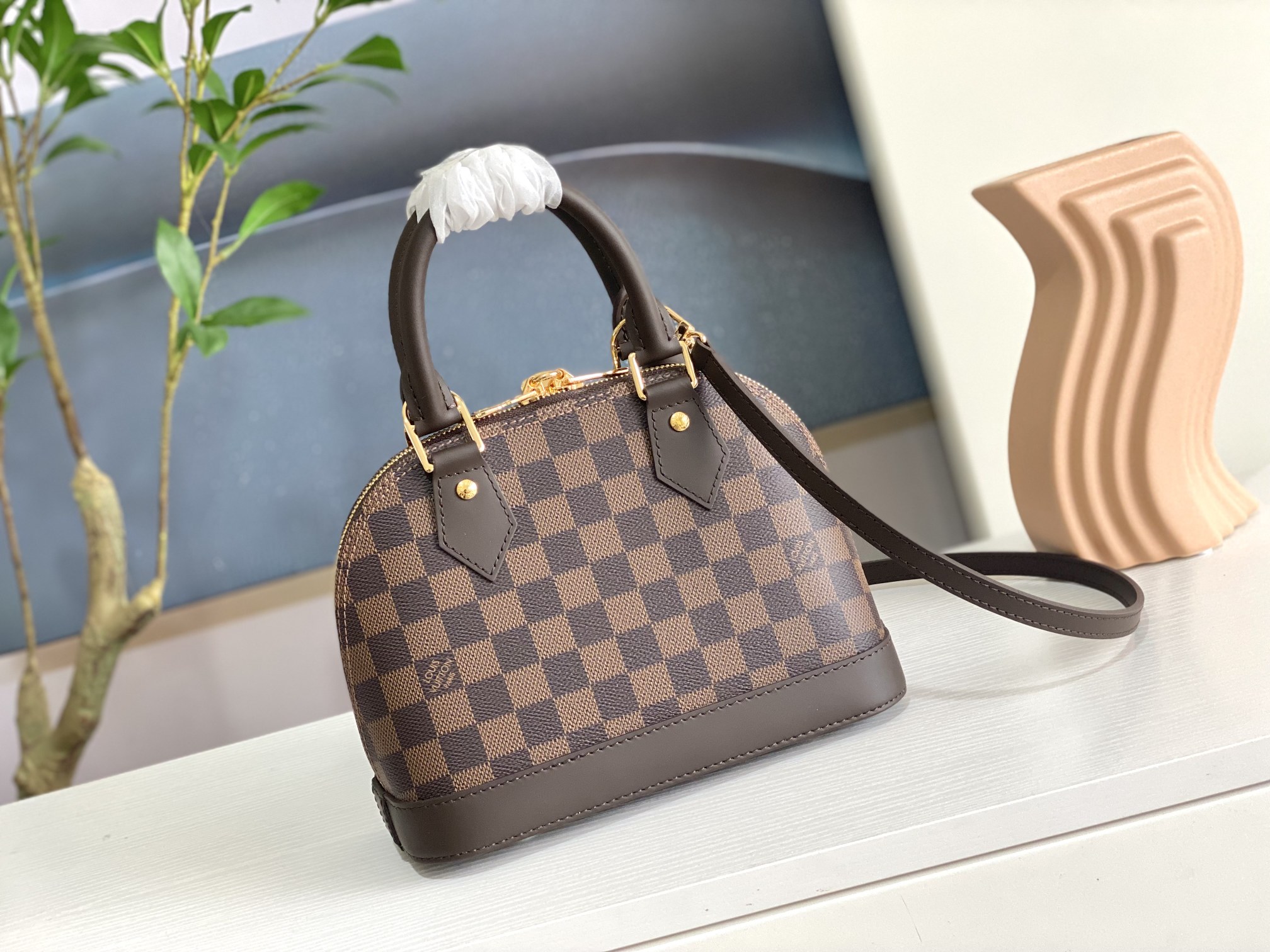 路易威登 Louis Vuitton 高定典藏经典高奢皮具手袋托特包斜挎包女包 #1910D273 3