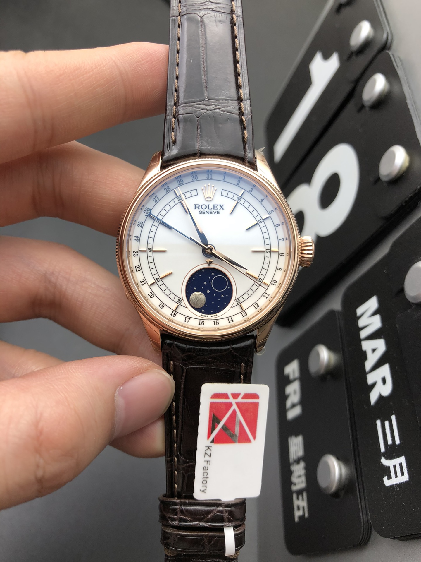 Rolex KZ 切利尼月相