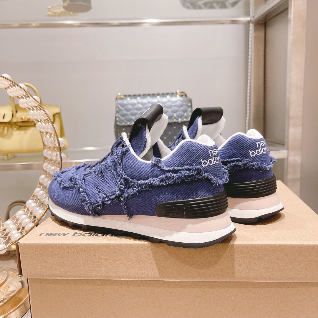 . "Exclusiva versión superior" 2022 primavera y el verano de la última ráfaga de Miumiu x New Balanc