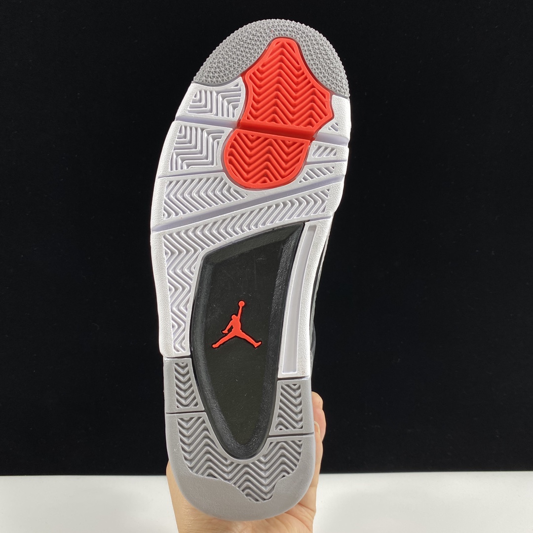 福利特价AirJordan4InfraredAJ4黑灰红红外线篮球鞋DH6927-061尺码40.5-4