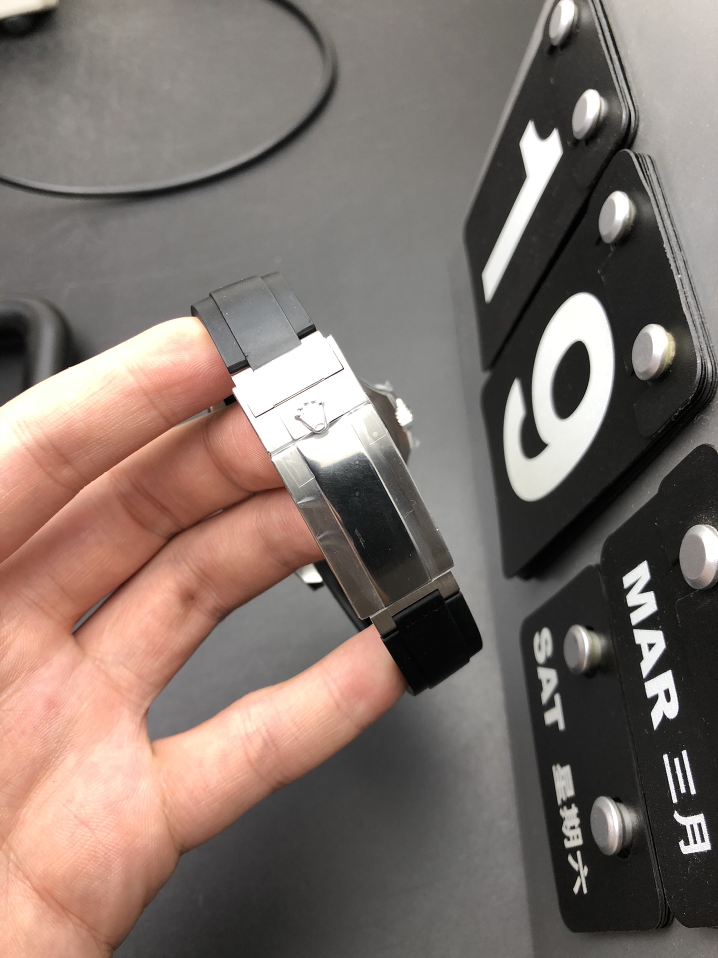 Rolex 3235白金游艇