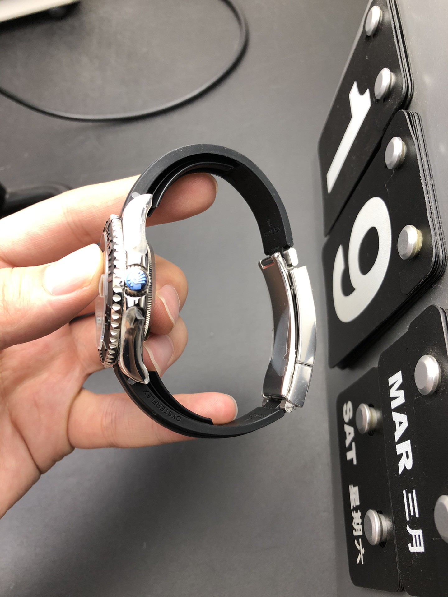 Rolex 3235白金游艇