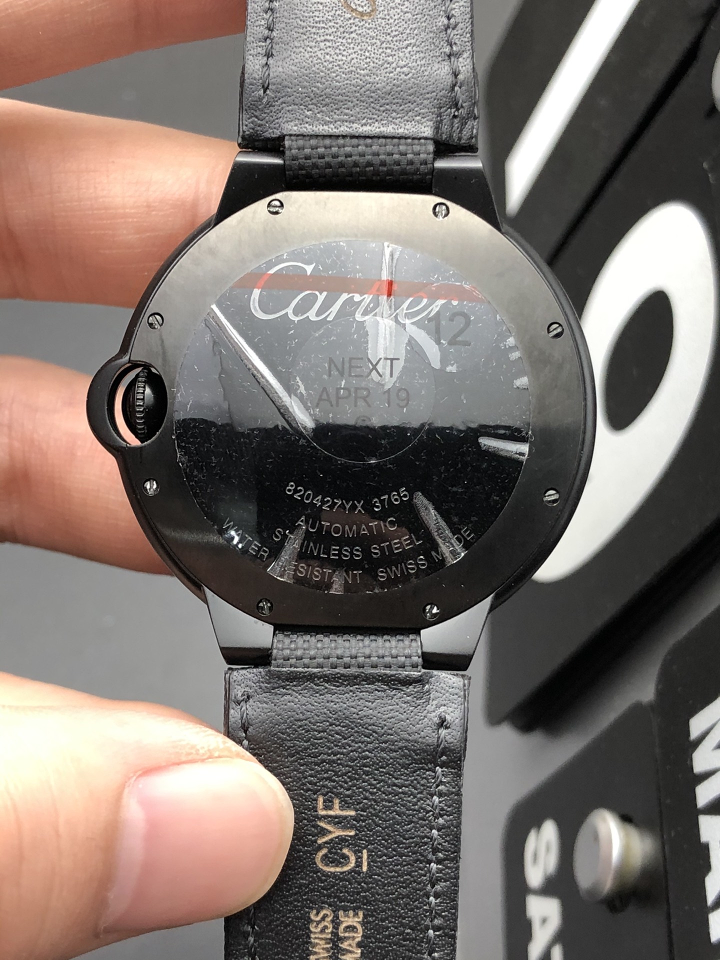 Cartier 球黑武士