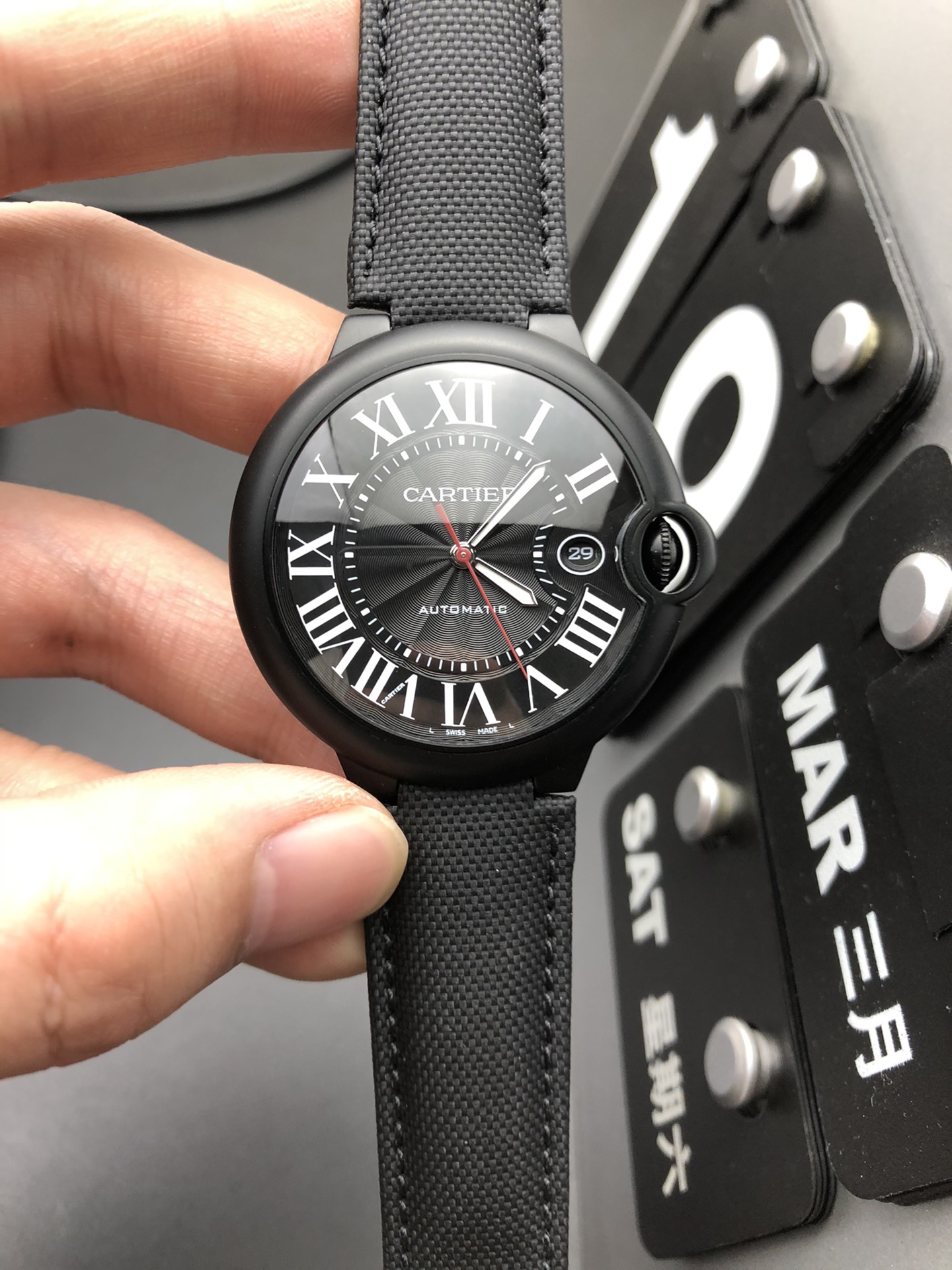 Cartier 球黑武士