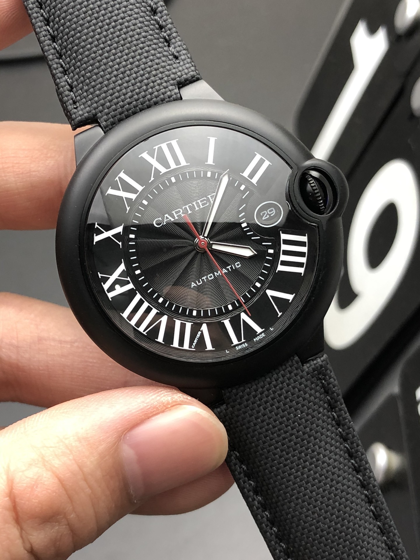 Cartier 球黑武士