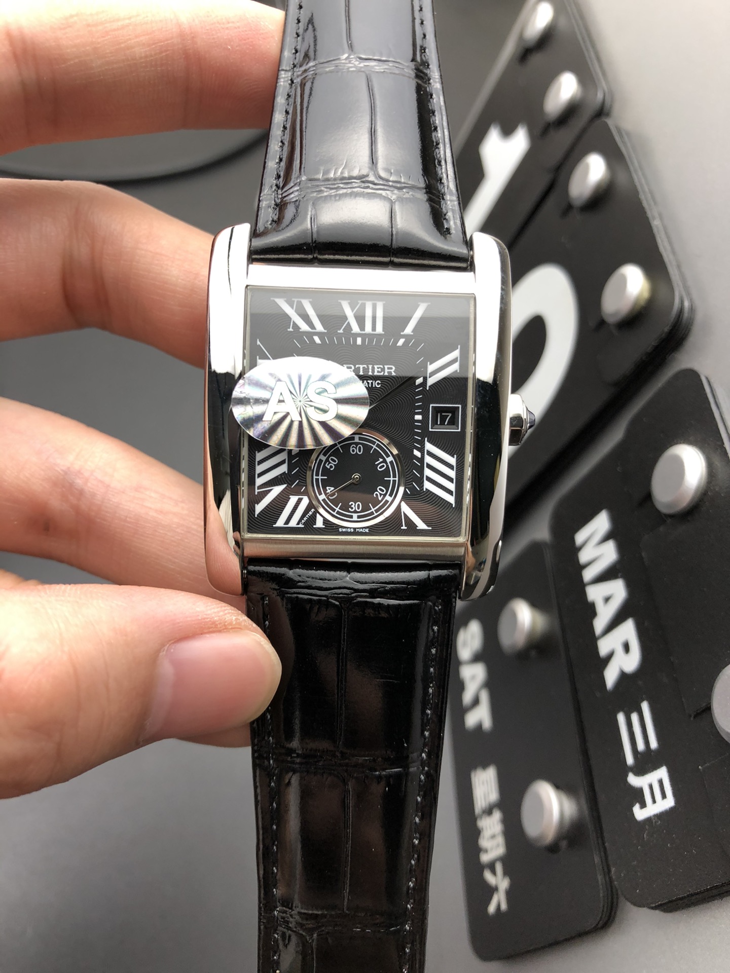 Cartier AS 坦克两针半