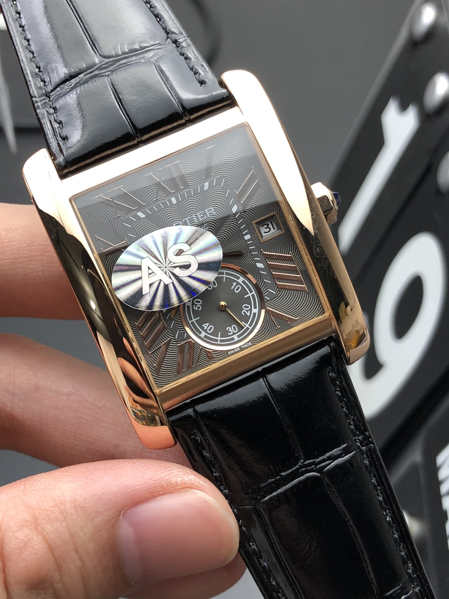 Cartier AS 坦克两针半