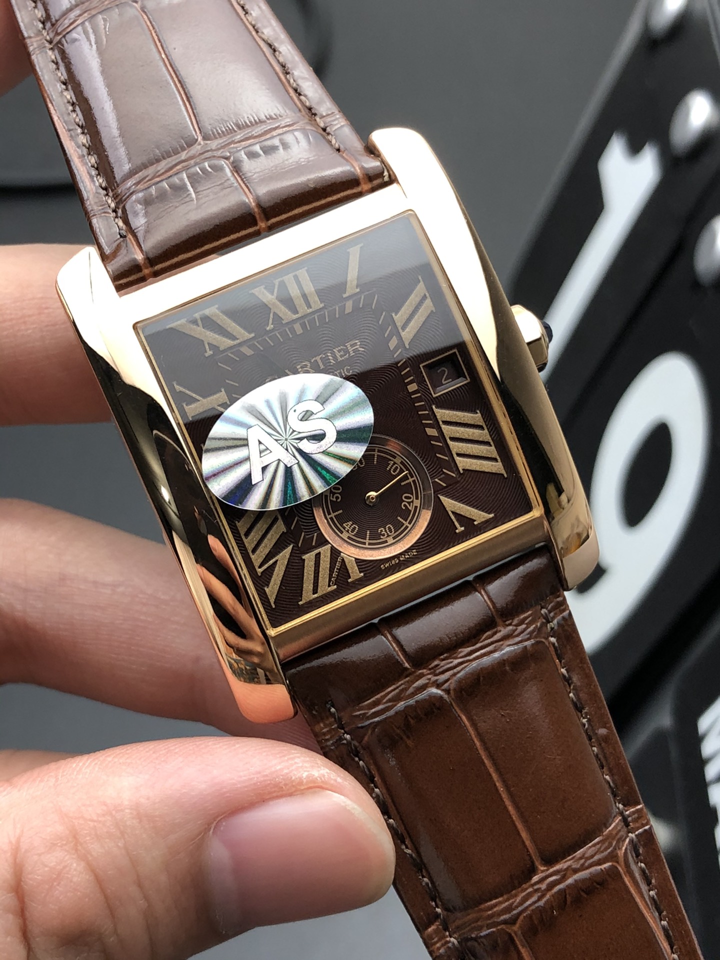 Cartier AS 坦克两针半