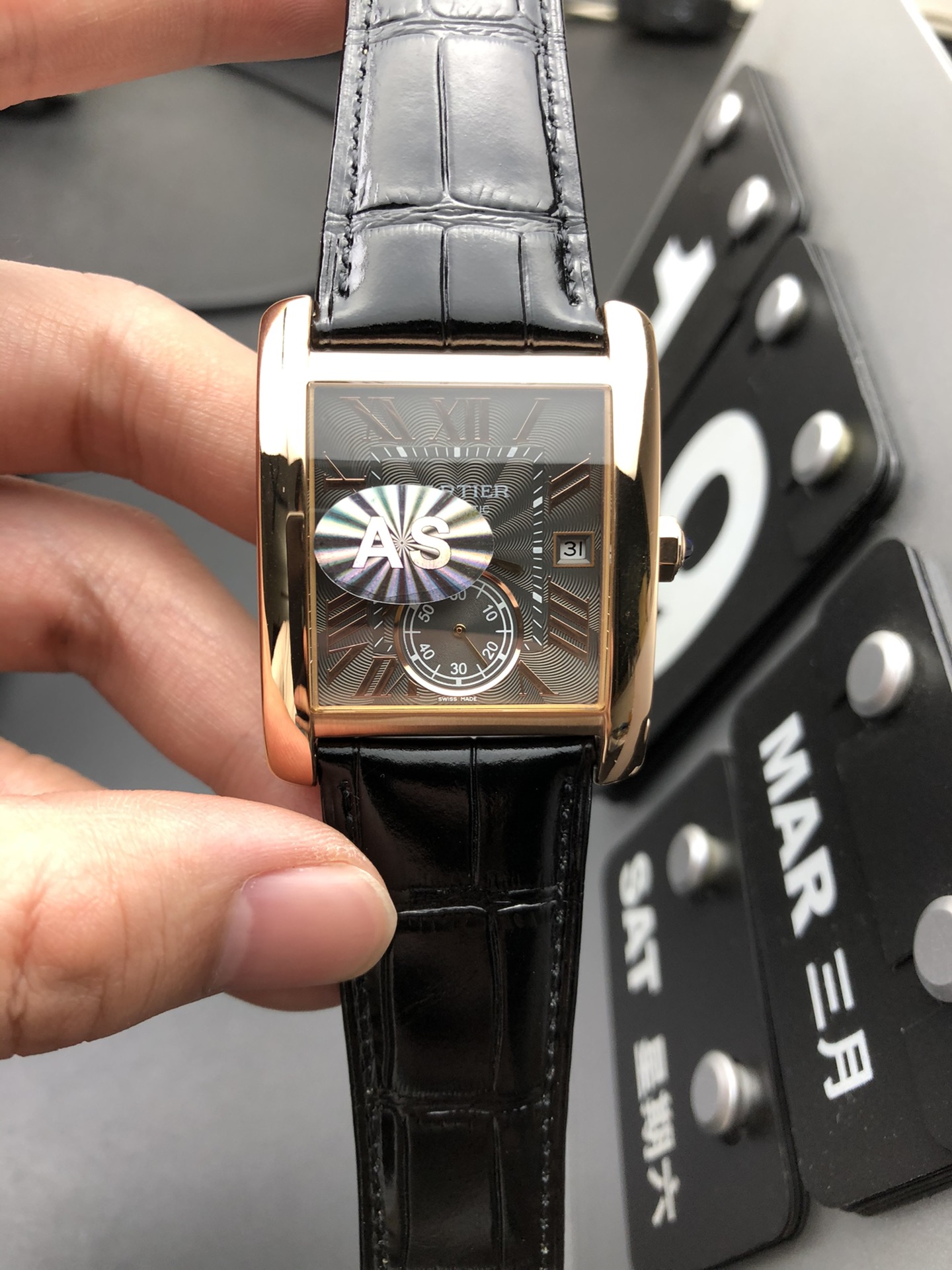 Cartier AS 坦克两针半