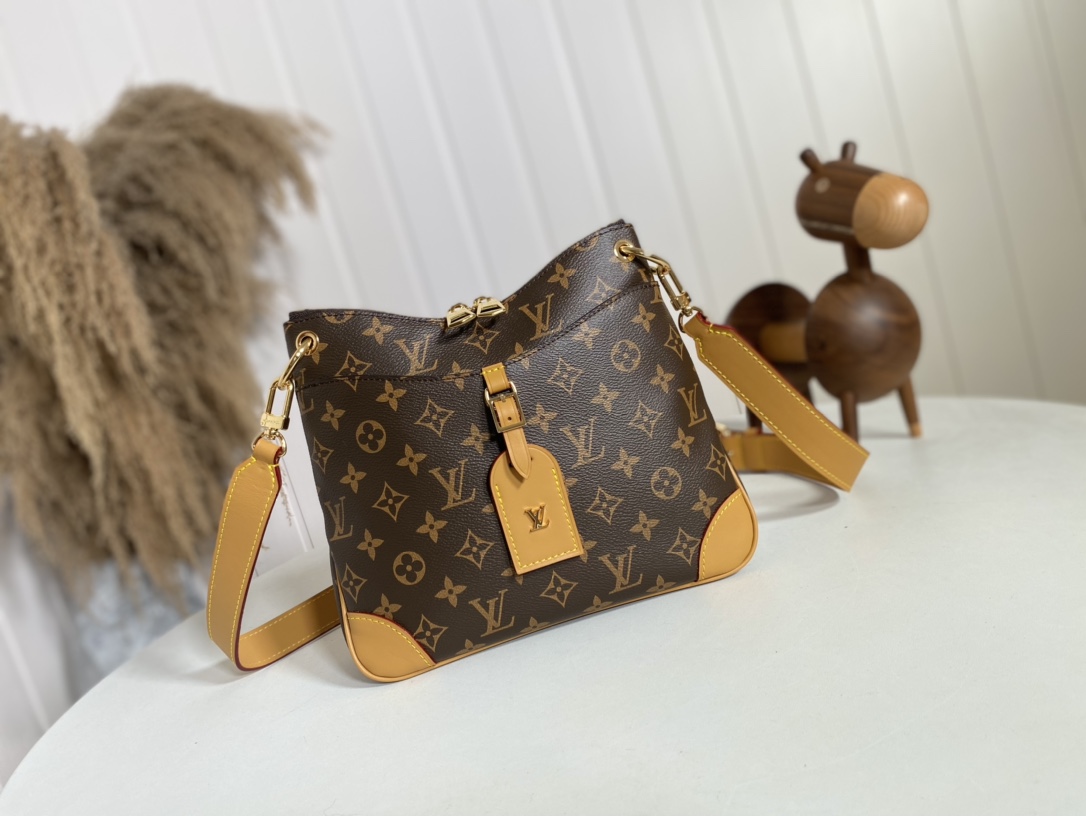 Louis Vuitton LV Odeon Bags Handbags Yellow Monogram Canvas Fall/Winter Collection M45354