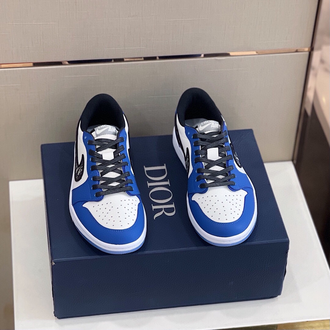 Dior Sneakers Casual Shoes White Splicing Men Casual