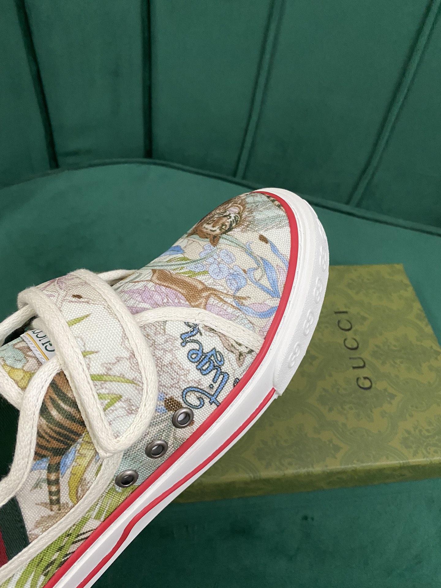 . llegada Gucci tenis 1977 Classic Lefebvre serie zapatos de lona ...2022 modelos recomendados calie