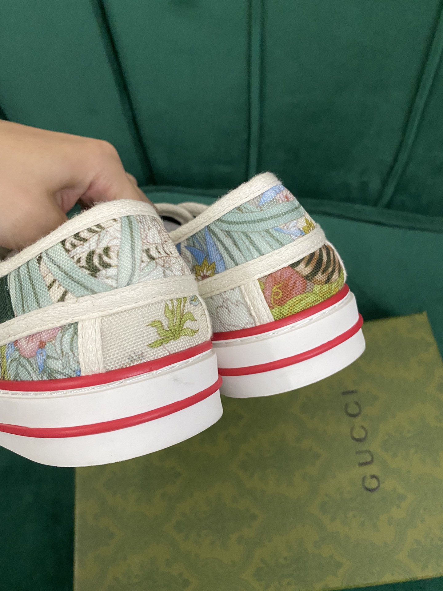 . llegada Gucci tenis 1977 Classic Lefebvre serie zapatos de lona ...2022 modelos recomendados calie