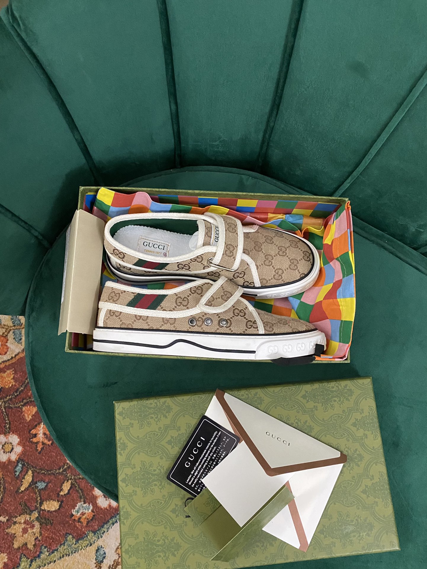 versión superior. ¡Llegada Gucci tenis 1977 clásico lefthandel serie zapatos de lona ...2022 modelos