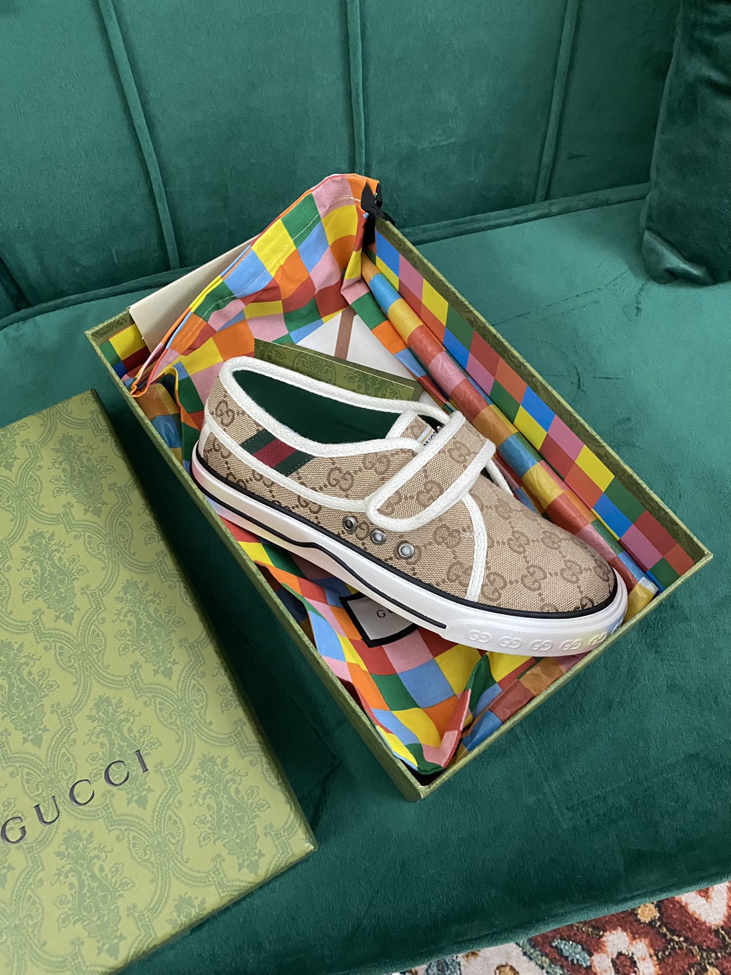 versión superior. ¡Llegada Gucci tenis 1977 clásico lefthandel serie zapatos de lona ...2022 modelos