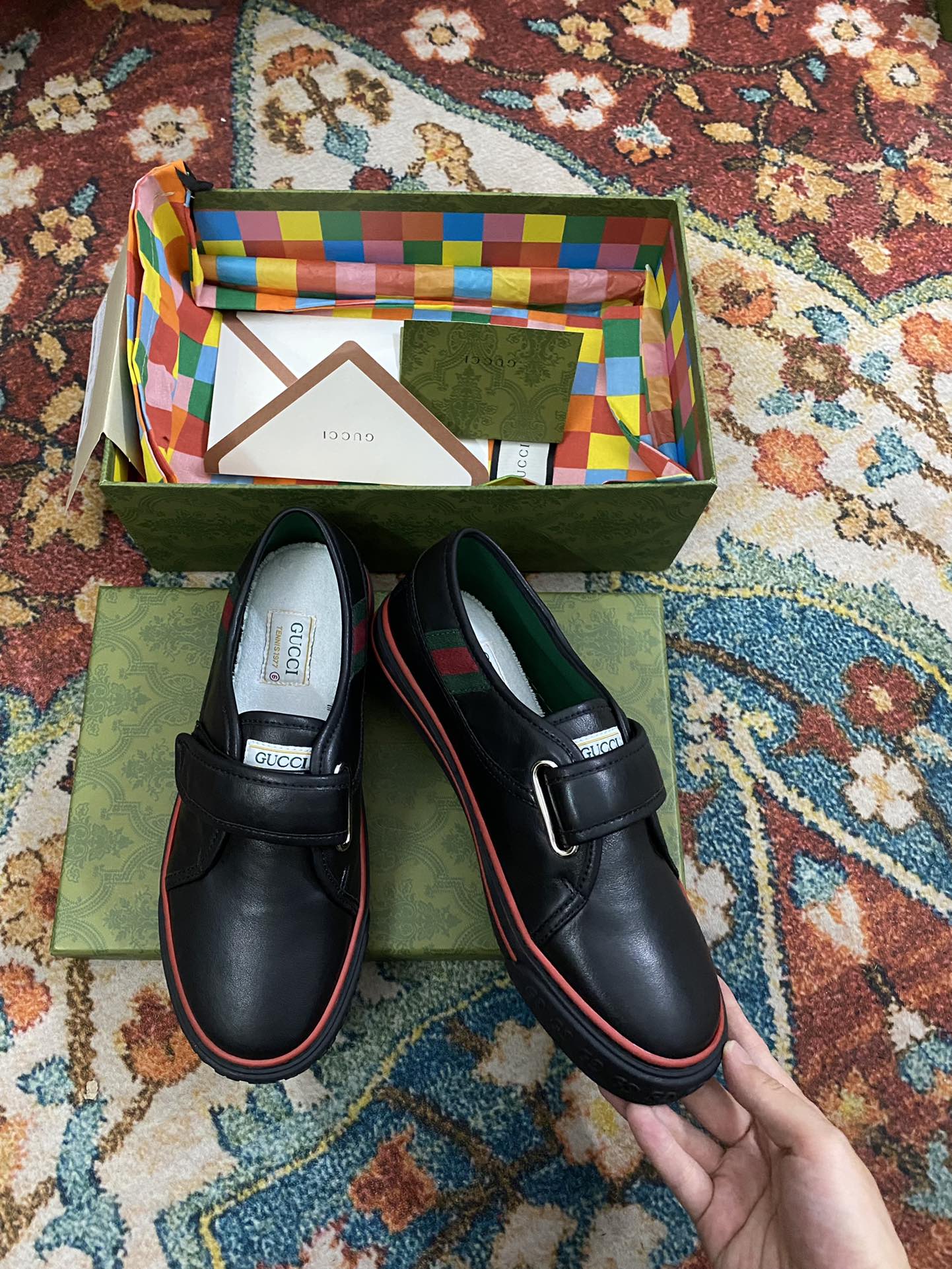 versión superior. ¡Llegada Gucci tenis 1977 clásico lefthandel serie zapatos de lona ...2022 modelos