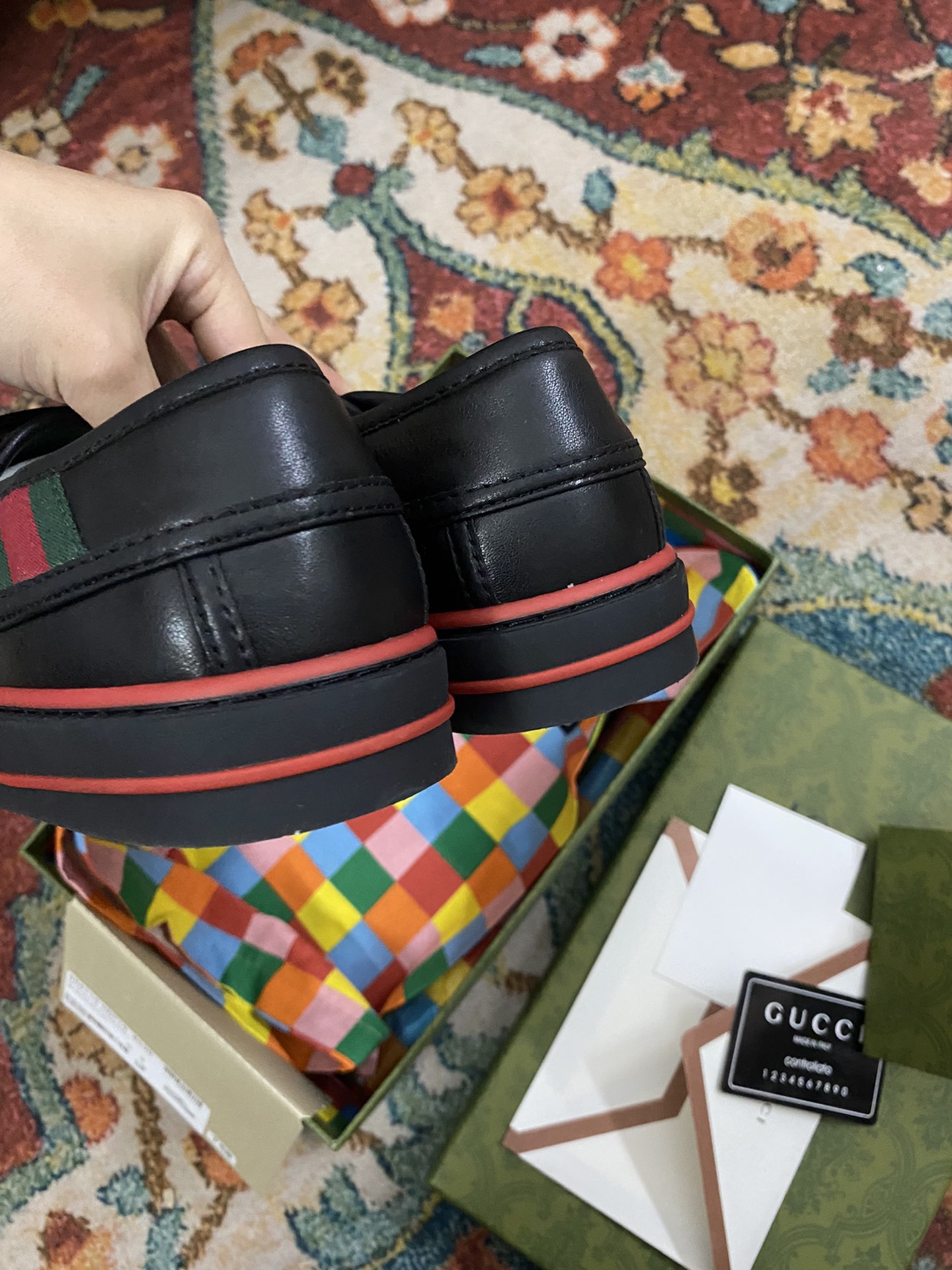 versión superior. ¡Llegada Gucci tenis 1977 clásico lefthandel serie zapatos de lona ...2022 modelos