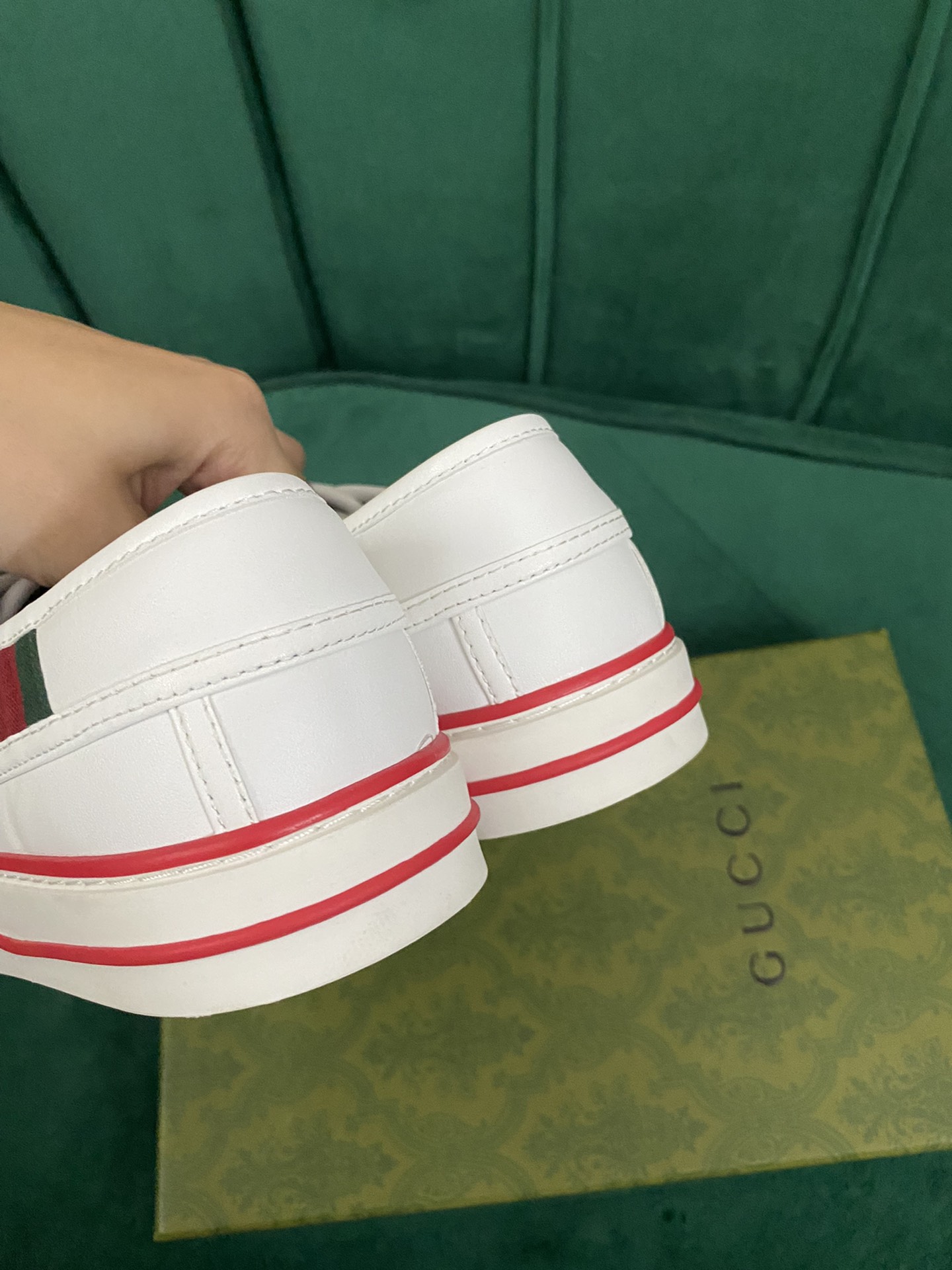versión superior. ¡Llegada Gucci tenis 1977 clásico lefthandel serie zapatos de lona ...2022 modelos