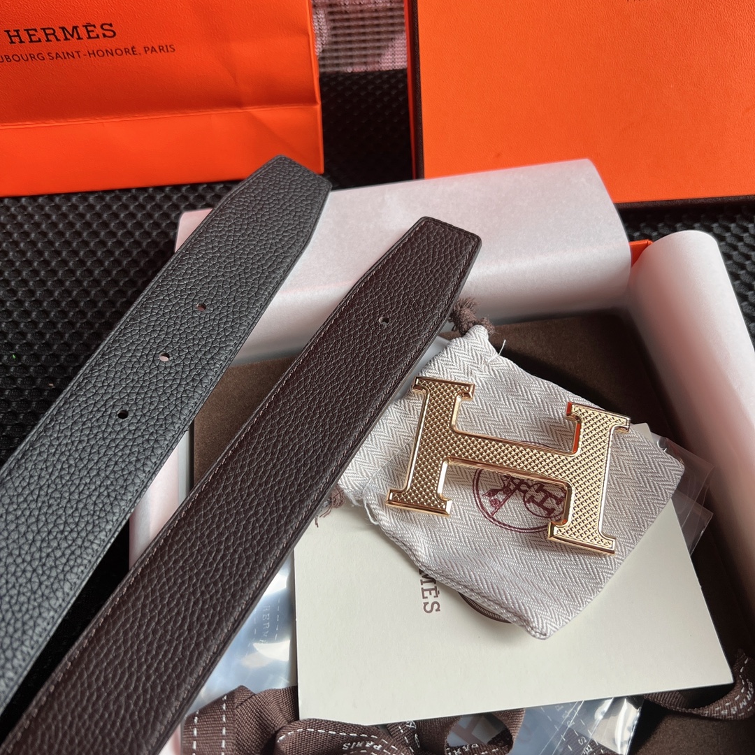 官网同步Hermes-TUBEHBELTBUCKLE&REVERSIBLELEATHERSTRAMM