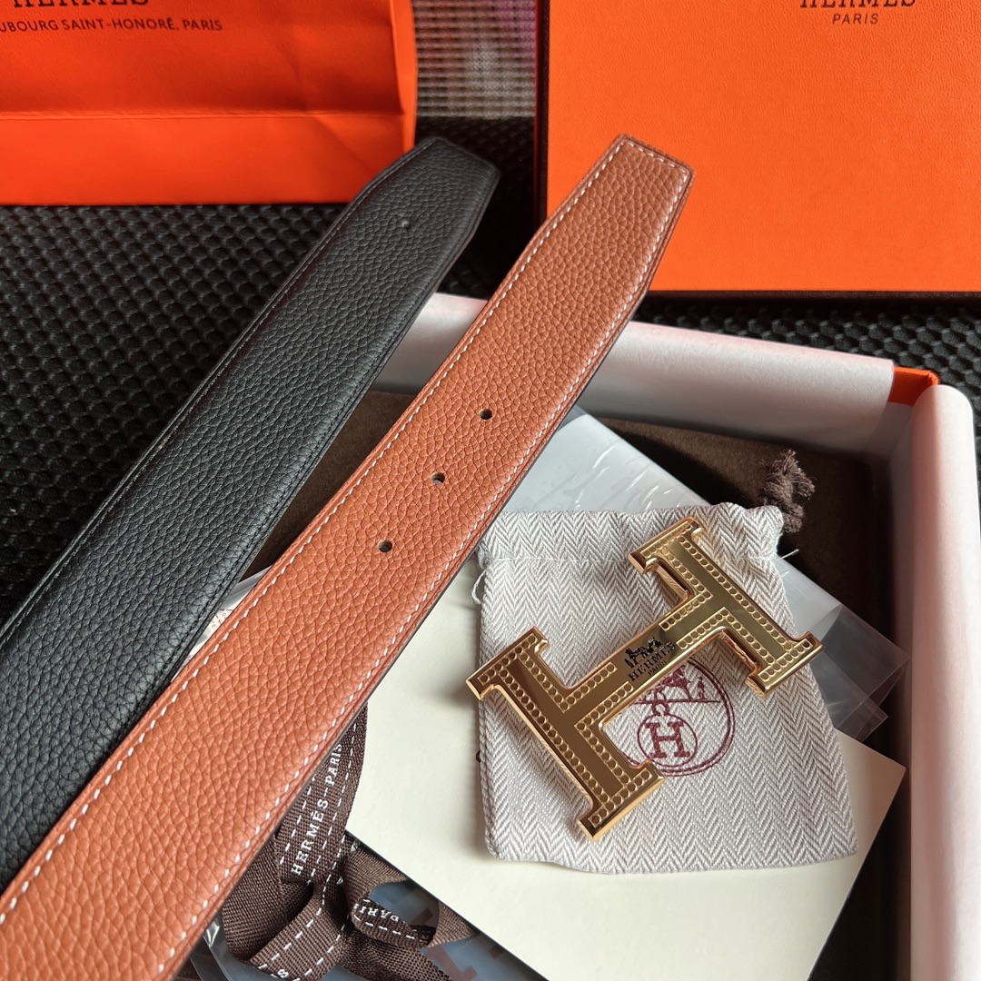 官网同步Hermes-TUBEHBELTBUCKLE&REVERSIBLELEATHERSTRAMM