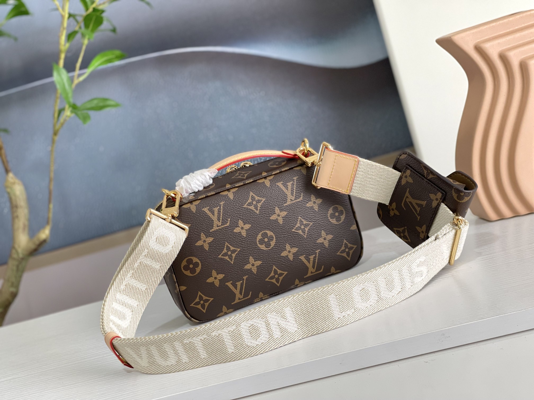 路易威登 Louis Vuitton 高定典藏经典高奢皮具手袋托特包斜挎包女包 #E8C3E727 3