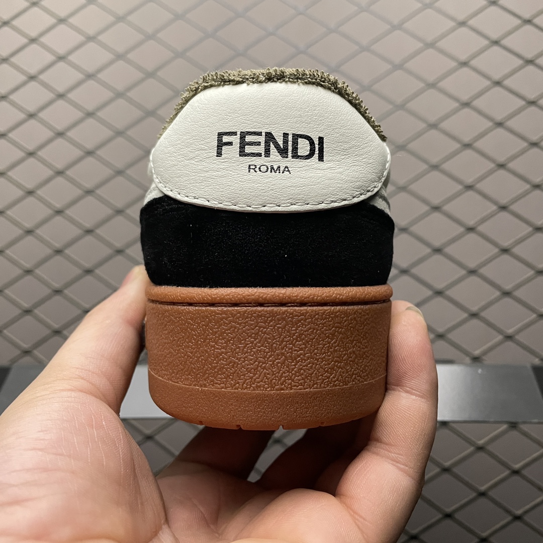 Fendi Shoe Collection crafted with premium materials and signature 2