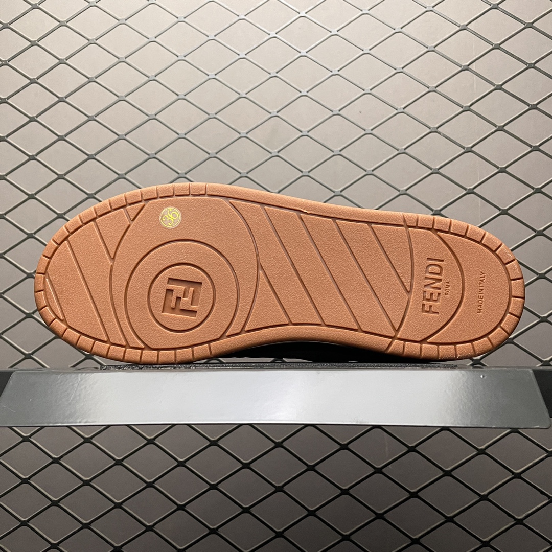 Fendi Shoe Collection crafted with premium materials and signature 5