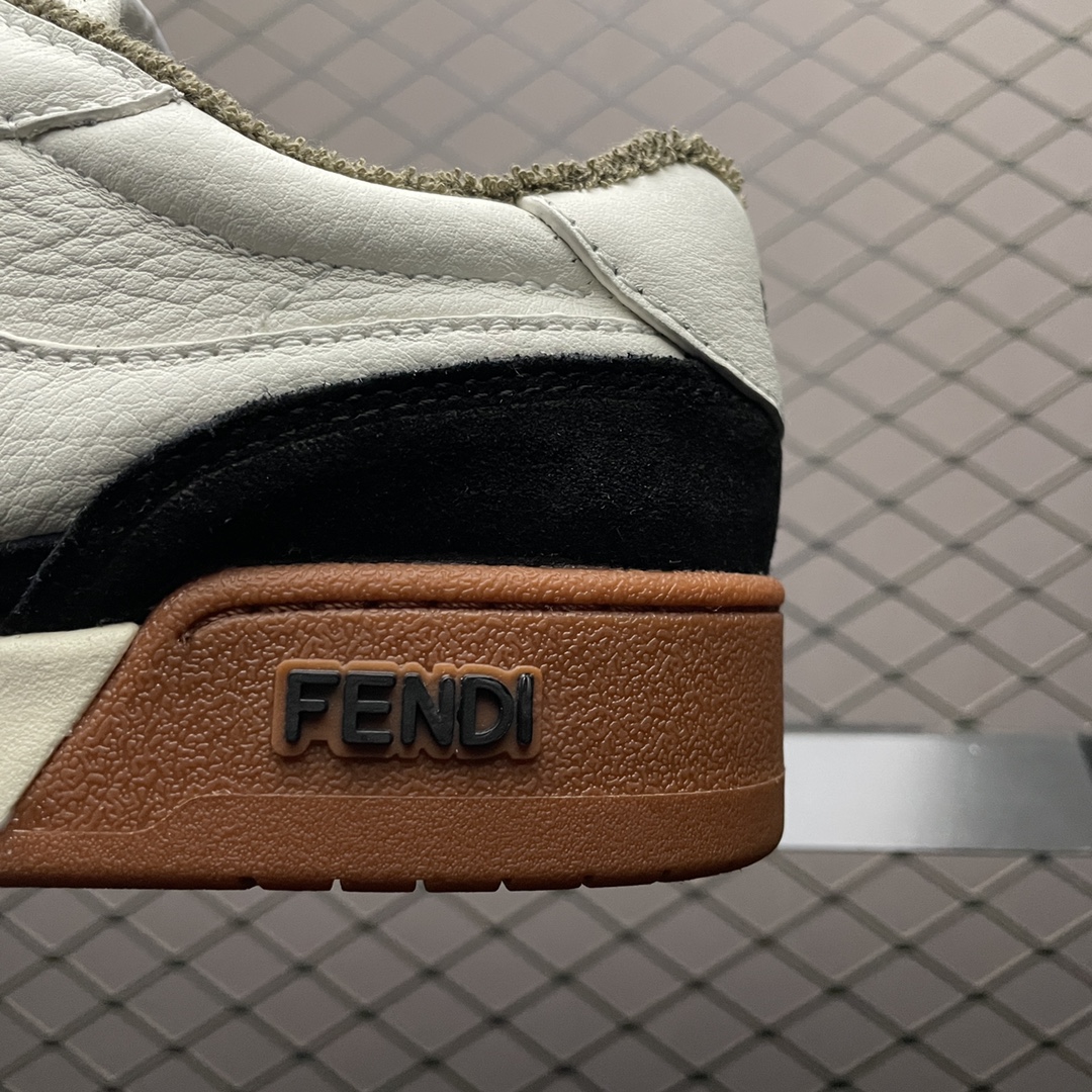 Fendi Shoe Collection crafted with premium materials and signature 4