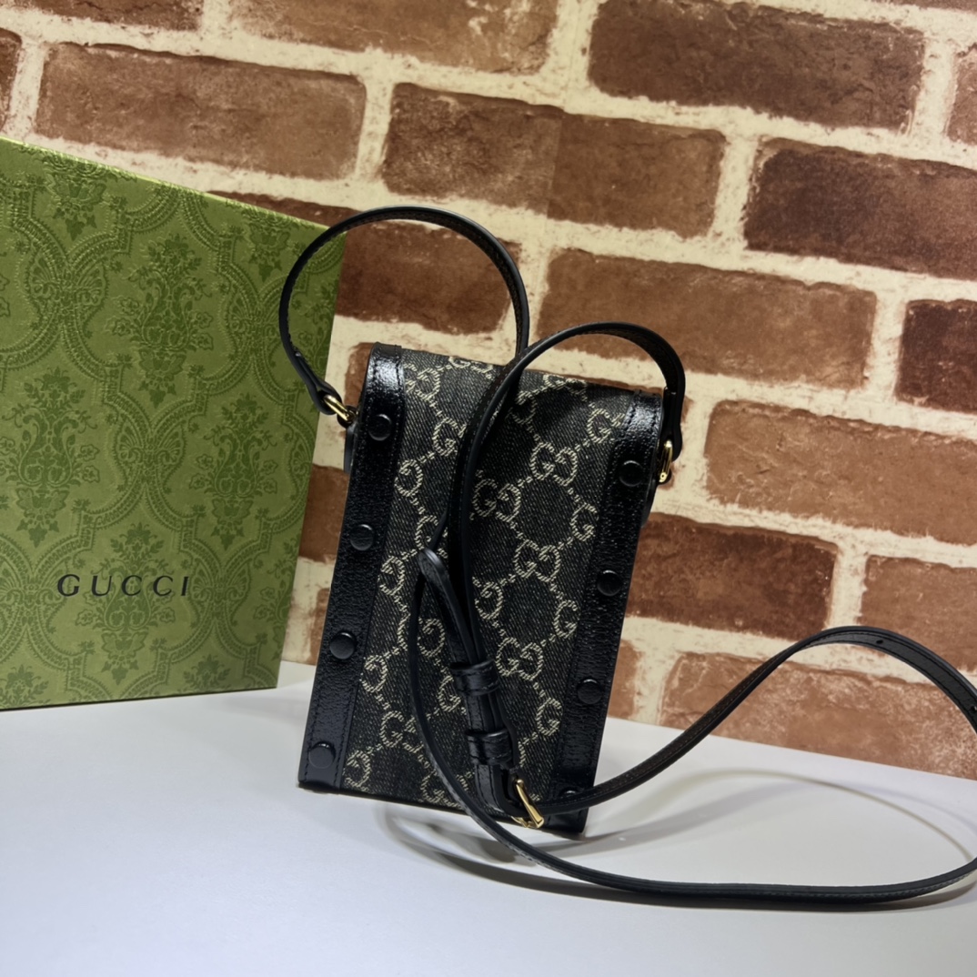 GUCCI古驰马衔扣1955系列迷你手袋625615