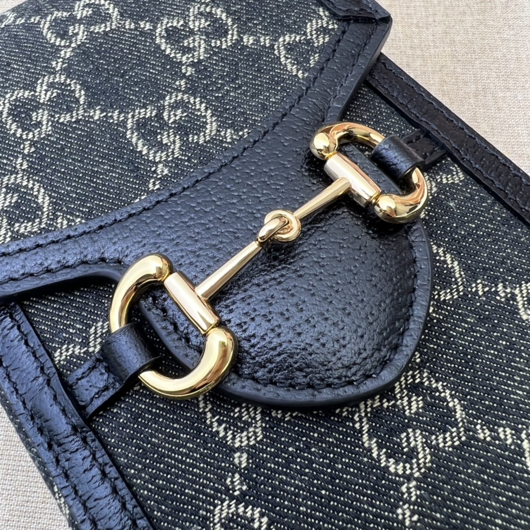 GUCCI古驰马衔扣1955系列迷你手袋625615
