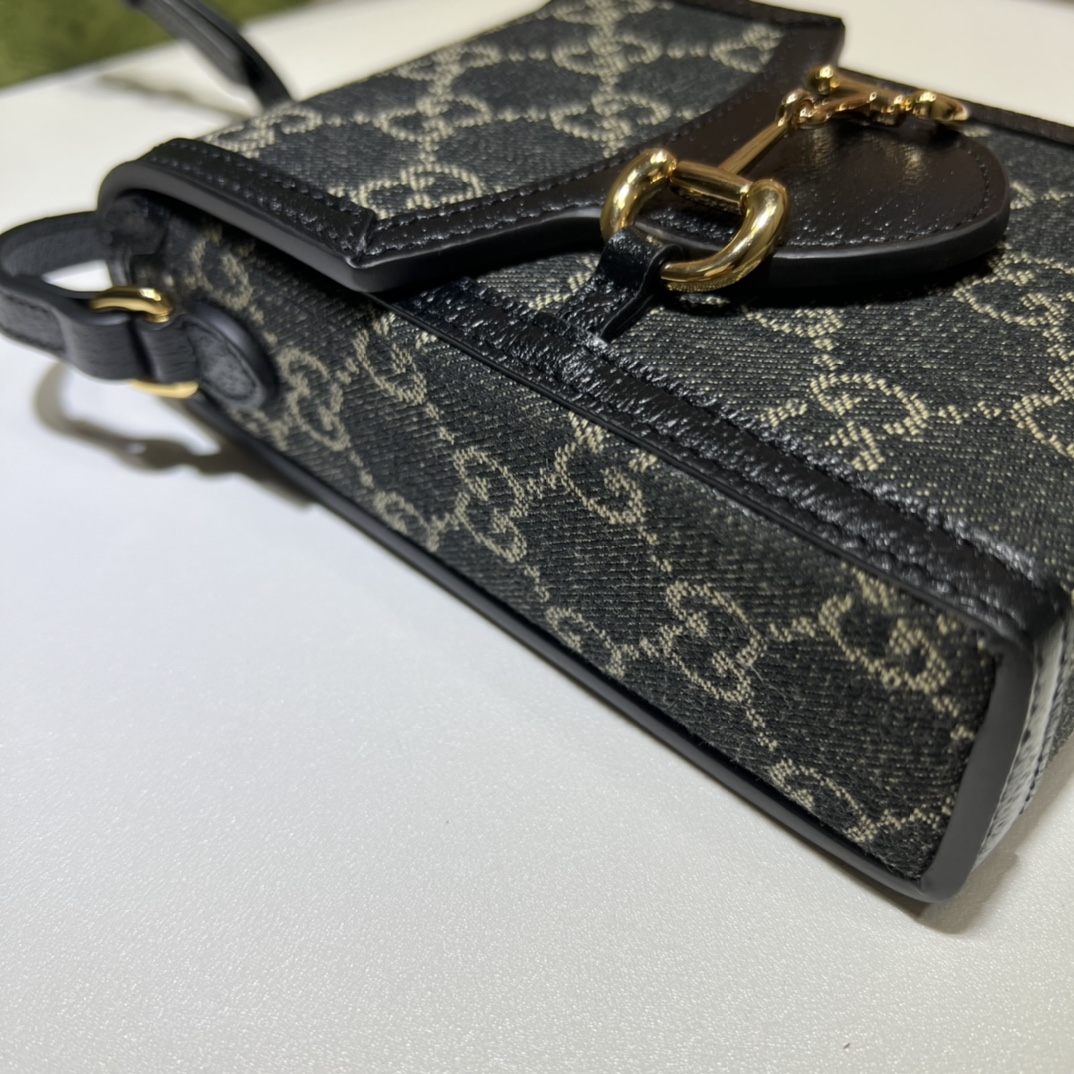 GUCCI古驰马衔扣1955系列迷你手袋625615