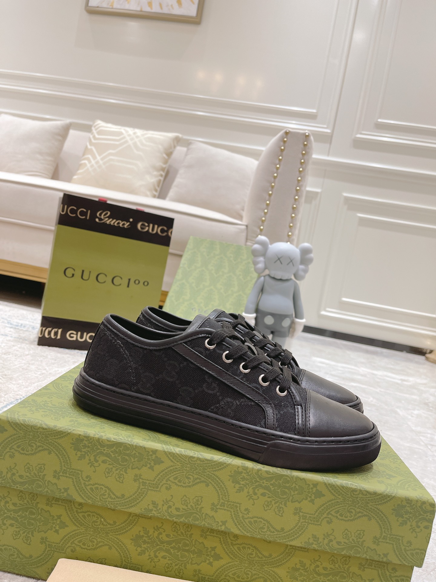 Gucci Sprzedaż
 Buty codzienne Bawełna Skóra krowia TPU Casual