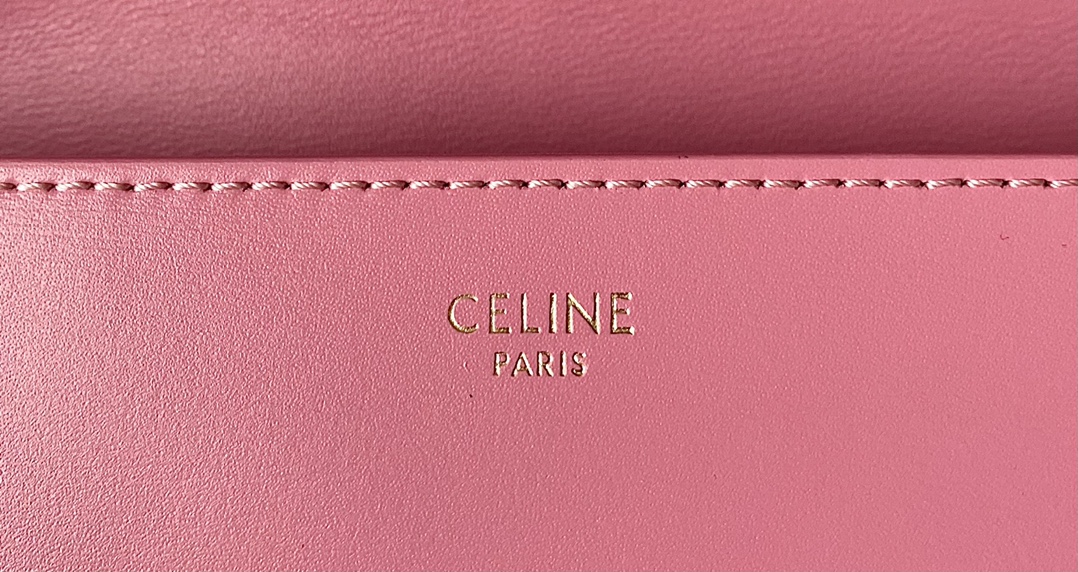 CELINE 秀场新品 最新经典款链条腋下包 197992粉